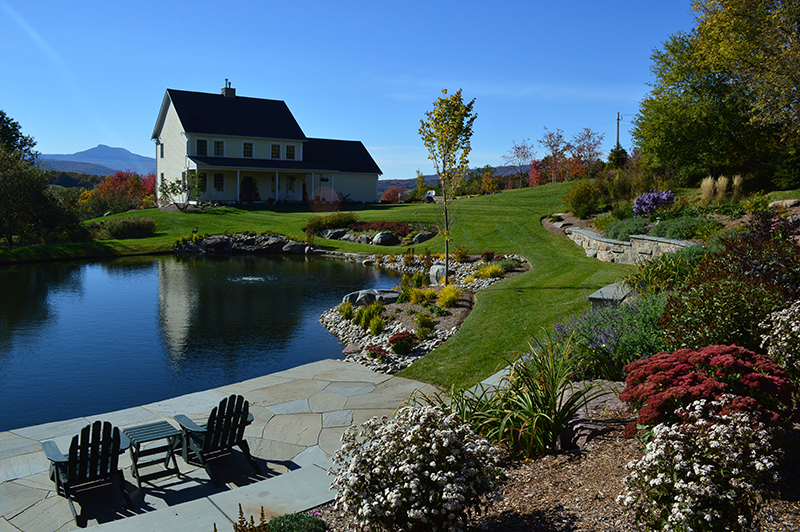 Waterbury Center Residence landscaping
