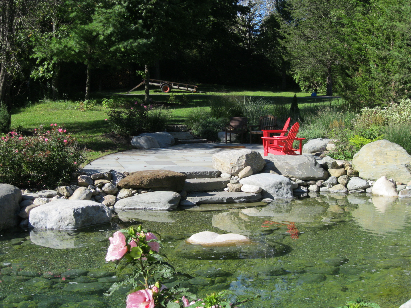 Vermont Landscape Natural Swimming Pond Pool