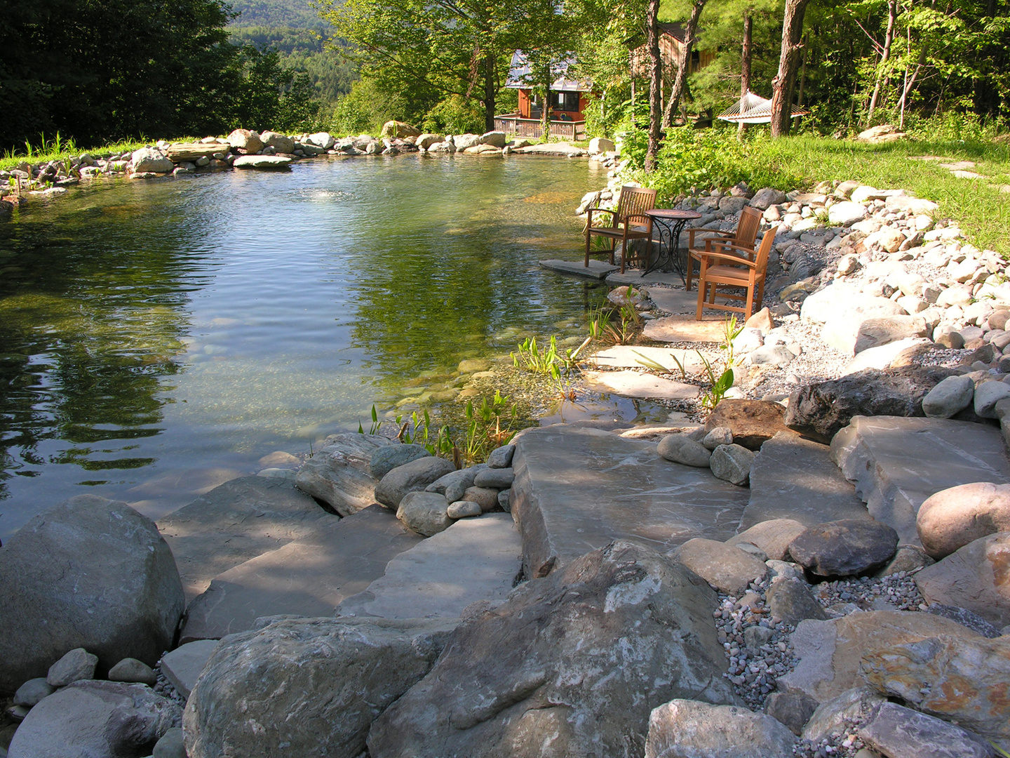natural swimming area